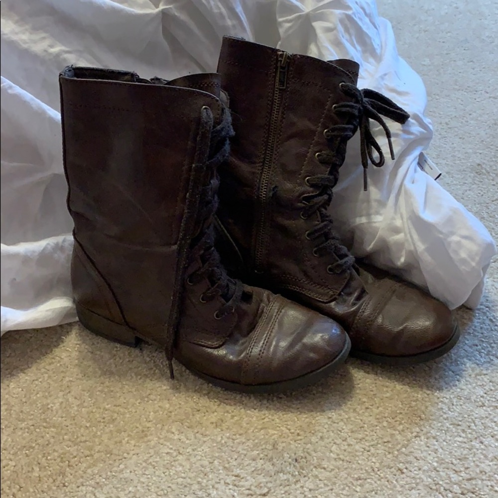 Brown boots